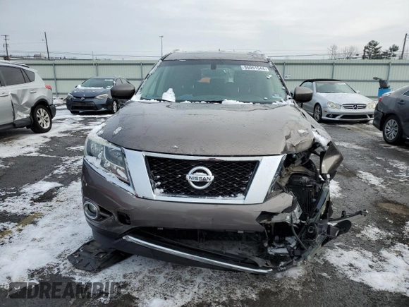 2013 Nissan Pathfinder Platinum with VIN 5N1AR2MM9DC674036, listed as a Copart auction lot 86051544 with 154,805 mi miles and Salvage title. Bid and sale history available at DreamBid. Image 5.