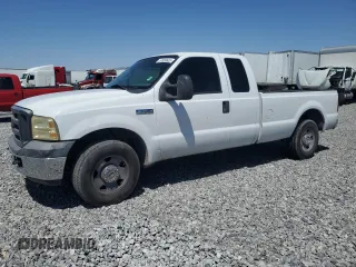 2006 Ford F-250 XL with VIN 1FTSX20586EB32799, listed as a Copart auction lot 57609635 with 272,580 mi miles and Salvage title. Bid and sale history available at DreamBid. Image 1.