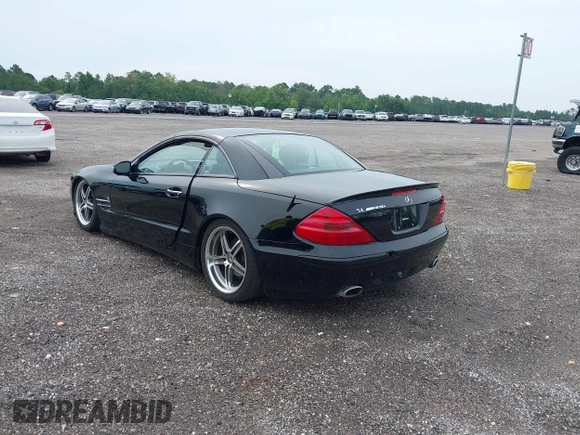 2003 Mercedes-Benz SL 500 with VIN WDBSK75F43F014721, listed as a IAAI auction lot 42658169 with Not provided miles and . Bid and sale history available at DreamBid. Image 3.