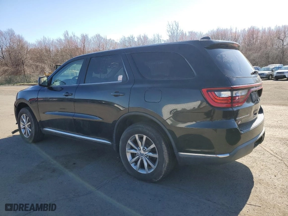 2018 Dodge Durango SXT with VIN 1C4RDJAG1JC386151, listed as a Copart auction lot 52752345 with 109,824 mi miles and Clean Title. Bid and sale history available at carsss.com. Image 2.