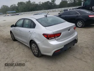 2020 Kia Rio S with VIN 3KPA24AD2LE297081, listed as a Copart auction lot 62927934 with 163,611 mi miles and Salvage Title. Bid and sale history available at carsss.com. Image 2.
