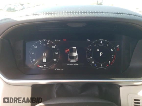 2018 Land Rover Range Rover HSE с VIN SALGS2SV6JA394475, выставлен на аукционе Copart как лот 56339855 с пробегом 75 224 миль миль и На запчасти • Non repairable. История ставок и продаж доступна на DreamBid. Изображение 9.