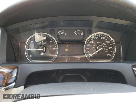 2009 Lincoln MKS with VIN 1LNHM93R29G604655, listed as a Copart auction lot 54019505 with 170,607 mi miles and Salvage Title. Bid and sale history available at DreamBid. Image 9.