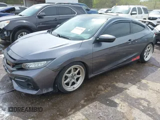 2020 Honda Civic Si with VIN 2HGFC3A52LH750594, listed as a IAAI auction lot 42016380 with 43,593 mi miles and . Bid and sale history available at DreamBid. Image 2.