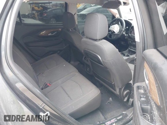 2019 GMC Terrain SLE with VIN 3GKALMEV9KL318796, listed as a IAAI auction lot 41708377 with 106,968 mi miles and . Bid and sale history available at DreamBid. Image 8.
