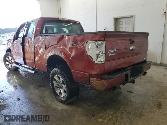 2014 Ford F-150 XL with VIN 1FTFX1EF1EKE17812, listed as a Copart auction lot 84446554 with 106,388 mi miles and Salvage Title. Bid and sale history available at DreamBid. Image 2.