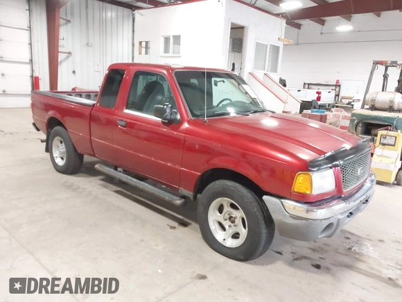 2003 Ford Ranger XL Fleet with VIN 1FTZR45E33PB61429, listed as a IAAI auction lot 42370047 with 122,970 mi miles and . Bid and sale history available at DreamBid. Image 1.