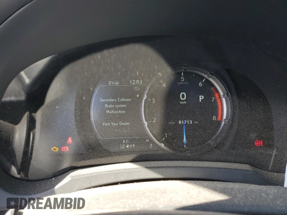 2021 Lexus IS 350 F Sport with VIN JTHGZ1E23M5019007, listed as a Copart auction lot 47771505 with 81,713 mi miles and Salvage Title. Bid and sale history available at DreamBid. Image 9.