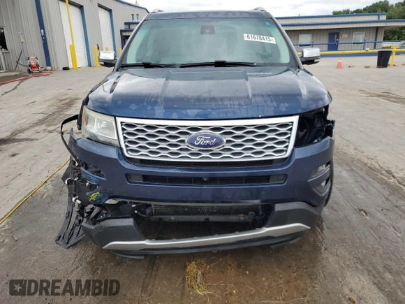 2017 Ford Explorer Platinum with VIN 1FM5K8HT4HGA97313, listed as a Copart auction lot 61678415 with 137,405 mi miles and Salvage title. Bid and sale history available at DreamBid. Image 5.