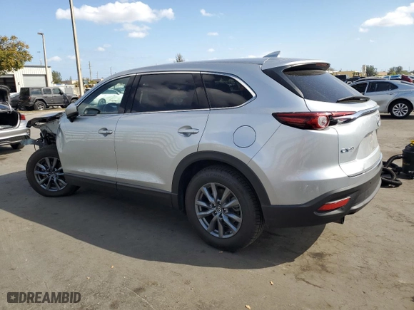 2020 Mazda CX-9 Touring with VIN JM3TCACY0L0403256, listed as a Copart auction lot 48455435 with 37,116 mi miles and Salvage Title. Bid and sale history available at carsss.com. Image 2.