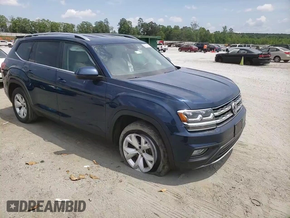 2018 Volkswagen Atlas SE with VIN 1V2LR2CA9JC587607, listed as a Copart auction lot 54824925 with 89,318 mi miles and Salvage title. Bid and sale history available at DreamBid. Image 14.