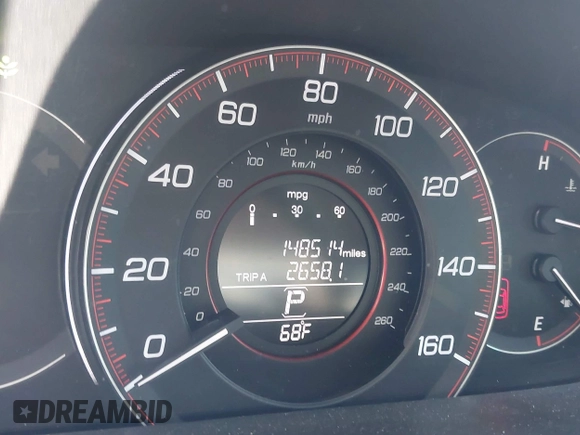 2014 Honda Accord Sport with VIN 1HGCR2F56EA208419, listed as a IAAI auction lot 41936540 with 148,514 mi miles and . Bid and sale history available at DreamBid. Image 7.
