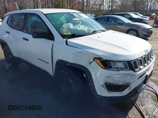 2021 Jeep Compass Freedom with VIN 3C4NJDAB7MT510591, listed as a IAAI auction lot 41723328 with 78,436 mi miles and . Bid and sale history available at carsss.com. Image 6.