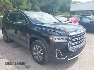 2023 GMC Acadia SLT with VIN 1GKKNML40PZ156095, listed as a IAAI auction lot 42595102 with 60,439 mi miles and . Bid and sale history available at DreamBid. Image 1.