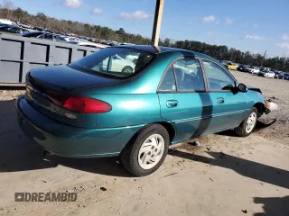 1997 Ford Escort LX with VIN 1FALP13P8VW200707, listed as a Copart auction lot 86647484 with 74,807 mi miles and Salvage Title. Bid and sale history available at carsss.com. Image 3.