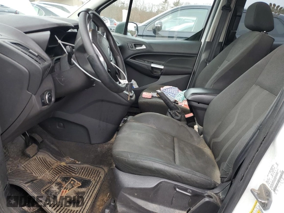 2015 Ford Transit Connect XLT with VIN NM0AE8F77F1202312, listed as a Copart auction lot 87724125 with 100,463 mi miles and Salvage title. Bid and sale history available at DreamBid. Image 7.