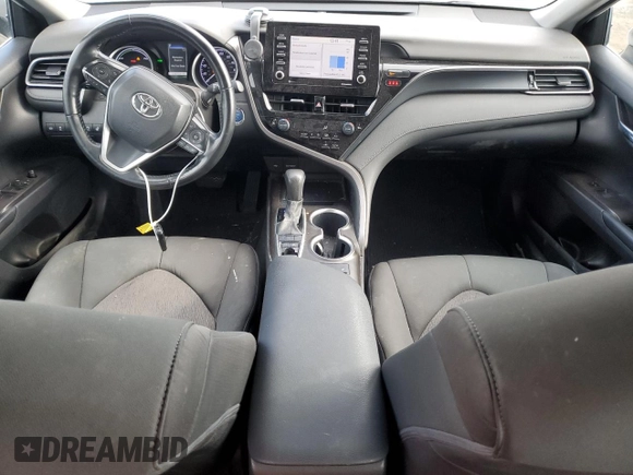 2022 Toyota Camry Hybrid LE with VIN 4T1C31AK3NU595562, listed as a Copart auction lot 48177795 with 109,128 mi miles and Salvage Title. Bid and sale history available at carsss.com. Image 8.