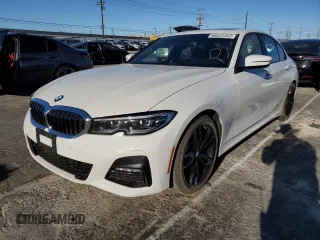 2019 BMW 3 Series 330i with VIN WBA5R1C5XKAK09751, listed as a Copart auction lot 66022322 with 37,802 mi miles. Bid and sale history available at carsss.com. Image 2.
