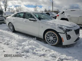 2019 Cadillac CT6 Luxury AWD with VIN 1G6KB5RS6KU117942, listed as a Copart auction lot 81820954 with Not provided miles and Salvage title. Bid and sale history available at DreamBid. Image 4.