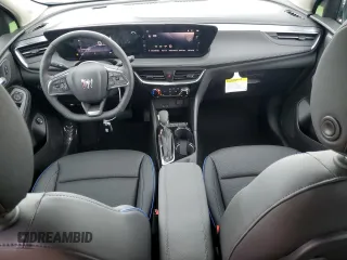 2025 Buick Encore GX Sport Touring with VIN KL4AMESLXSB197192, listed as a Copart auction lot 55429245 with 3 mi miles and Salvage title. Bid and sale history available at DreamBid. Image 8.