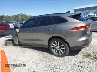 2020 Jaguar F-Pace 25t Prestige with VIN SADCK2FX2LA618768, listed as a Copart auction lot 47323545 with 110,628 mi miles and Clean title. Bid and sale history available at DreamBid. Image 2.