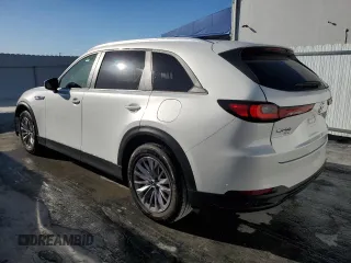 2025 Mazda CX-90 Select z VIN JM3KKAHD9S1193298, wystawiony jako Copart lot #45603925 z przebiegiem 8 915 mil mil oraz Czysty tytuł • Clean title. Historia ofert i sprzedaży dostępna na DreamBid. Obrazek 2.