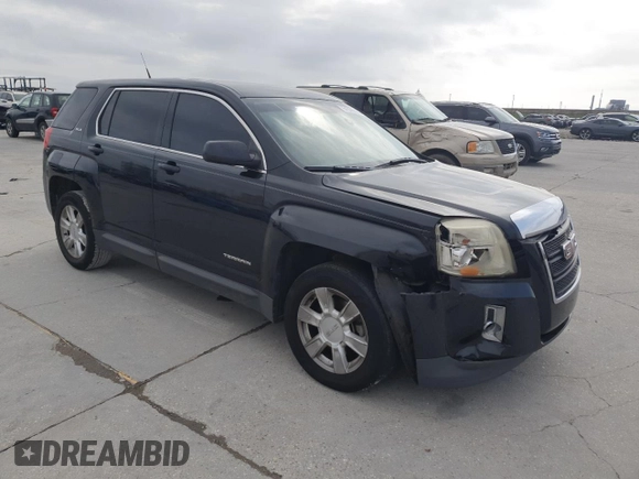 2013 GMC Terrain SLE with VIN 2GKALMEK8D6108574, listed as a Copart auction lot 51376525 with 185,088 mi miles and Salvage Title. Bid and sale history available at carsss.com. Image 4.