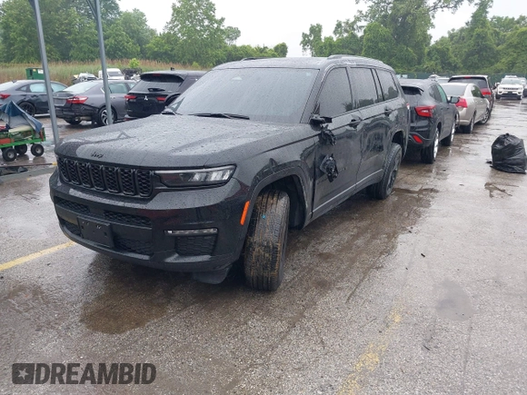 2024 Jeep Grand Cherokee Limited with VIN 1C4RJKBG4R8926264, listed as a IAAI auction lot 42361628 with 23,195 mi miles and . Bid and sale history available at DreamBid. Image 2.