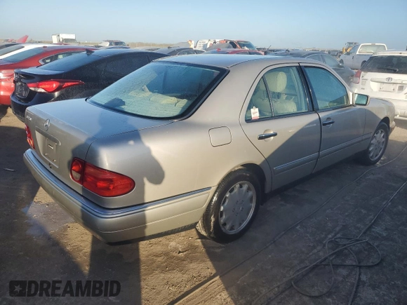 1998 Mercedes-Benz E-Class with VIN WDBJF65F3WA526398, listed as a Copart auction lot 78378434 with 0 mi miles and Salvage Title. Bid and sale history available at carsss.com. Image 3.