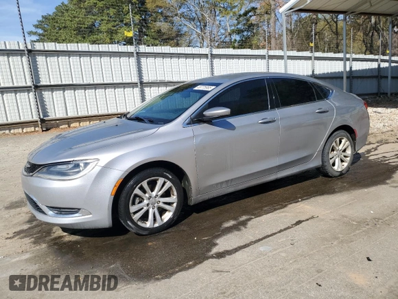 2015 Chrysler 200 Limited z VIN 1C3CCCAB0FN639808, wystawiony jako Copart lot #49775985 z przebiegiem 184 671 mil mil oraz Szkody całkowita. Historia ofert i sprzedaży dostępna na DreamBid. Obrazek 1.