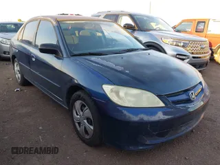 2004 Honda Civic LX z VIN 2HGES165X4H574729, wystawiony jako IAAI lot #42435507 z przebiegiem 225 282 mil mil oraz . Historia ofert i sprzedaży dostępna na DreamBid. Obrazek 1.