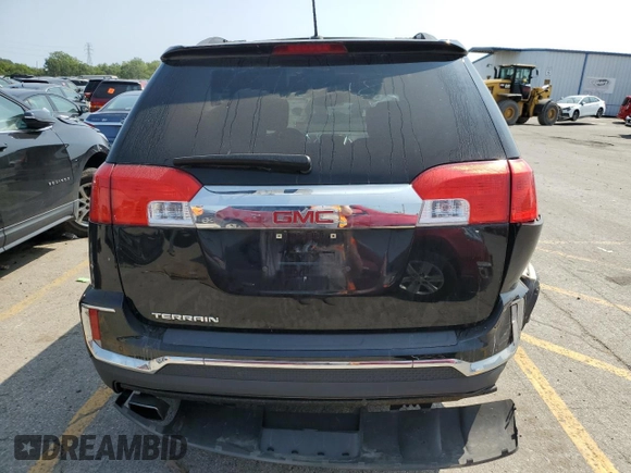 2017 GMC Terrain SLE with VIN 2GKALNEK5H6324202, listed as a Copart auction lot 68570044 with 52,031 mi miles and Salvage Title. Bid and sale history available at carsss.com. Image 6.