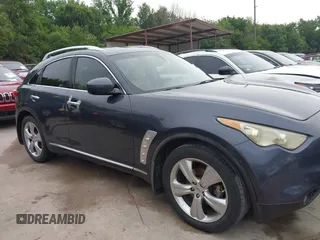 2009 Infiniti FX with VIN JNRAS18U29M101221, listed as a IAAI auction lot 42445135 with 188,588 mi miles and . Bid and sale history available at DreamBid. Image 6.
