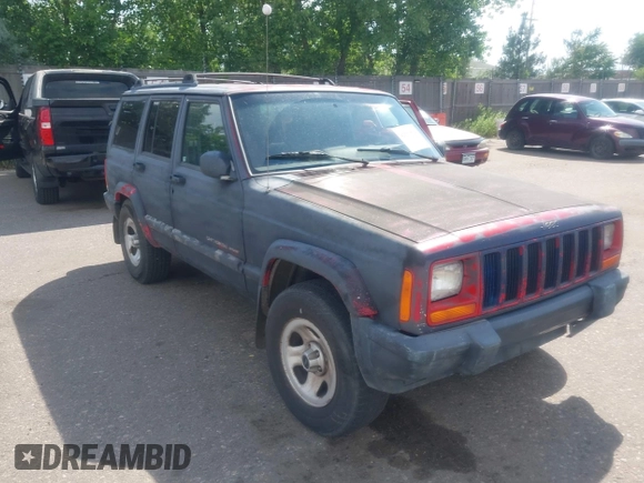 2001 Jeep Cherokee Sport with VIN 1J4FF48S21L624267, listed as a IAAI auction lot 42510524 with 217,209 mi miles and . Bid and sale history available at DreamBid. Image 1.