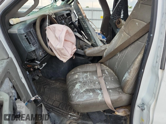 2019 Chevrolet Express Cargo with VIN 1GCWGAFG1K1142337, listed as a Copart auction lot 61009095 with Not provided miles and Salvage title. Bid and sale history available at DreamBid. Image 7.