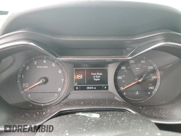 2021 Chevrolet TrailBlazer LT with VIN KL79MPS29MB116923, listed as a Copart auction lot 66170733 with 28,324 mi miles. Bid and sale history available at carsss.com. Image 9.