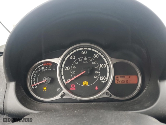 2011 Mazda Mazda2 Sport with VIN JM1DE1HZ8B0128484, listed as a Copart auction lot 52756635 with 143,691 mi miles and Salvage Title. Bid and sale history available at carsss.com. Image 9.