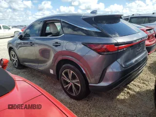 2023 Lexus RX with VIN 2T2BBMCA7PC001561, listed as a Copart auction lot 74133804 with 17,180 mi miles and Non Repairable. Bid and sale history available at carsss.com. Image 2.