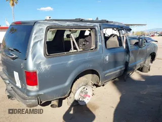 2000 Ford Excursion XLT с VIN 1FMSU41F6YED19436, выставлен на аукционе IAAI как лот 41787604 с пробегом 257 251 миль миль и . История ставок и продаж доступна на DreamBid. Изображение 4.