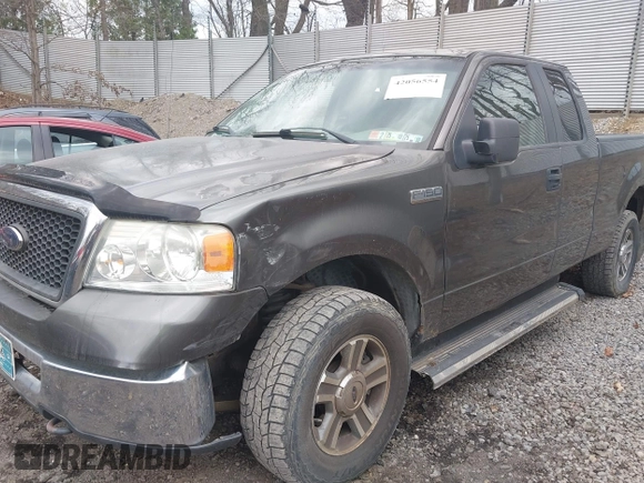 2007 Ford F-150 XLT with VIN 1FTPX14V37FB19190, listed as a IAAI auction lot 42056554 with 158,236 mi miles. Bid and sale history available at carsss.com. Image 6.