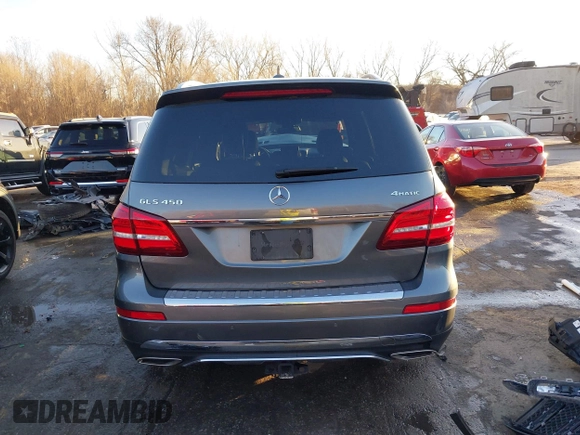 2019 Mercedes-Benz GLS 450 z VIN 4JGDF6EE8KB240066, wystawiony jako IAAI lot #41145325 z przebiegiem 40 977 mil mil oraz . Historia ofert i sprzedaży dostępna na DreamBid. Obrazek 17.