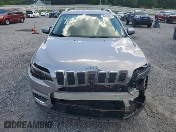 2019 Jeep Cherokee Limited with VIN 1C4PJMDN7KD116722, listed as a Copart auction lot 55806305 with 72,155 mi miles and Salvage title. Bid and sale history available at DreamBid. Image 5.
