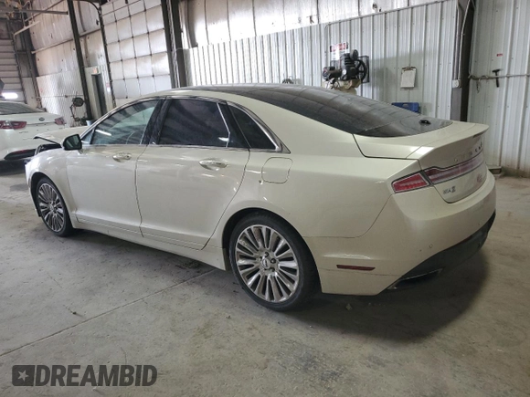2016 Lincoln MKZ with VIN 3LN6L2J96GR629794, listed as a Copart auction lot 53465535 with 96,171 mi miles and Salvage title. Bid and sale history available at DreamBid. Image 2.