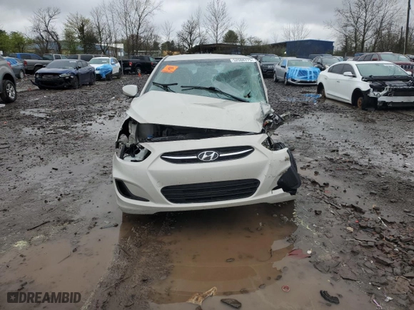 2016 Hyundai Accent SE with VIN KMHCT4AE6GU003909, listed as a Copart auction lot 52086775 with 0 mi miles and Salvage Title. Bid and sale history available at carsss.com. Image 5.