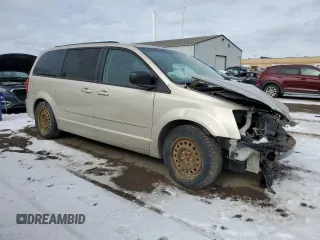 2014 Dodge Grand Caravan SE 30th Anniversary with VIN 2C4RDGBG8ER110502, listed as a Copart auction lot 45541875 with Not Provided miles and Salvage Title. Bid and sale history available at DreamBid. Image 4.
