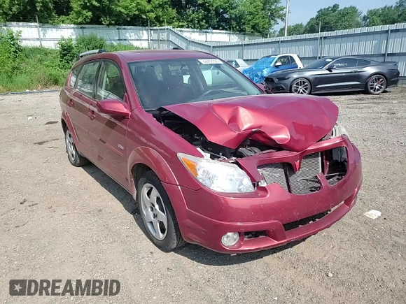 2005 Pontiac Vibe with VIN 5Y2SL63895Z432464, listed as a Copart auction lot 62268525 with 136,009 mi miles and Clean title. Bid and sale history available at DreamBid. Image 14.