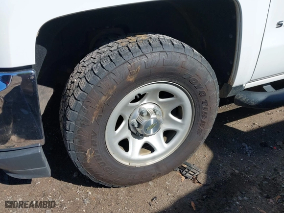 2018 Chevrolet Silverado 1500 Work Truck with VIN 1GCVKNEC3JZ179423, listed as a IAAI auction lot 41447512 with 126,180 mi miles. Bid and sale history available at carsss.com. Image 6.