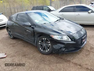 2014 Honda CR-Z EX z VIN JHMZF1D61ES001386, wystawiony jako IAAI lot #42085367 z przebiegiem 48 195 mil mil oraz . Historia ofert i sprzedaży dostępna na DreamBid. Obrazek 1.