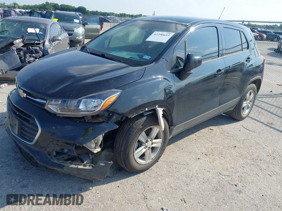 2020 Chevrolet Trax LS with VIN 3GNCJKSB5LL230068, listed as a IAAI auction lot 42390653 with 101,325 mi miles and . Bid and sale history available at DreamBid. Image 17.