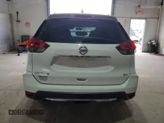 2017 Nissan Rogue SL with VIN JN8AT2MT5HW131045, listed as a Copart auction lot 49632295 with 75,601 mi miles and Salvage Title. Bid and sale history available at DreamBid. Image 6.